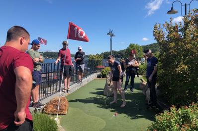 Mini-golf Players
