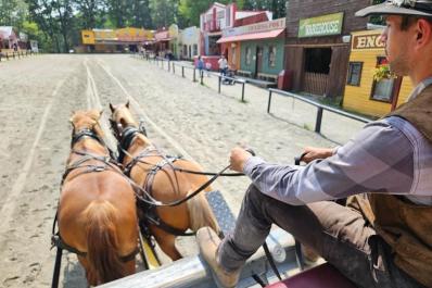 Wild West City Stage Coach