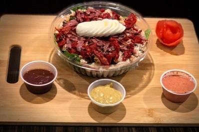 The Nutrition Store Bowl with sauces