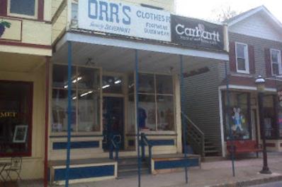 Orr's Clothes Storefront