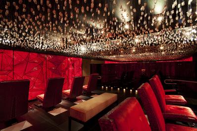 Reflections Spa Crystal Ceiling