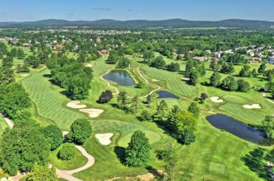 Outdoor Country Club Aerial View