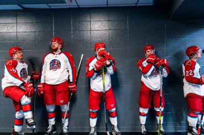 Rock Lobsters line up