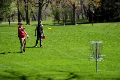 disc golf at Fox River Park