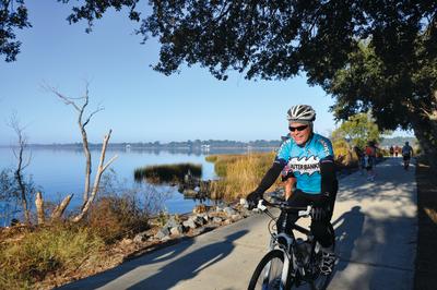 Outdoor Cycling Bike Paths on the Outer Banks of North Carolina