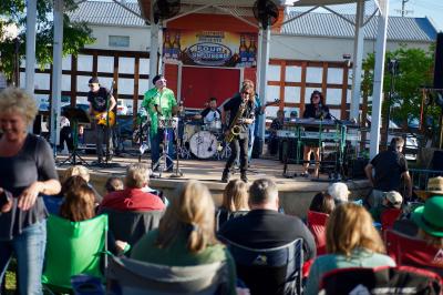 Live music at the Covington Trailhead