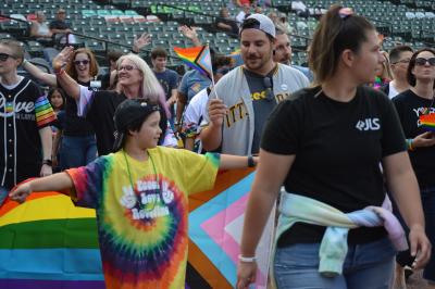 pride parade at york revolution pride night