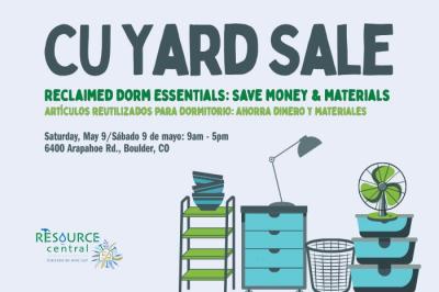 CU Yard Sale at Resource Central