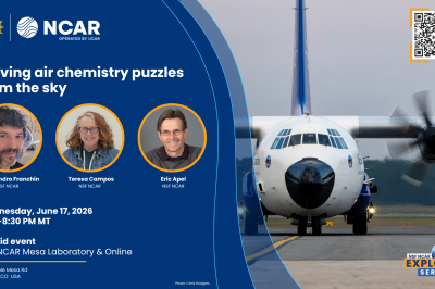 NSF NCAR Public Talk: Solving air chemistry puzzles from the sky