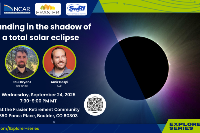 NSF NCAR Explorer Series Lecture: Standing in the shadow of a total solar eclipse
