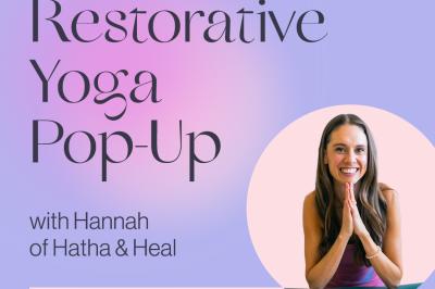 Restorative Yoga Pop-Up