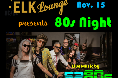 80s Night at Velvet Elk Lounge with 5280s Band