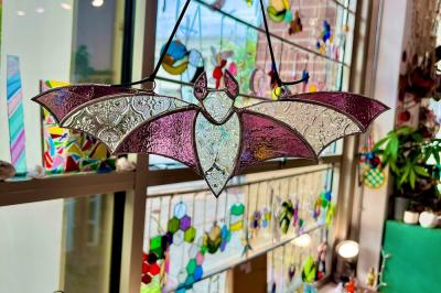 Build a Bat - Fall Themed One Day Beginner Stained Glass Class