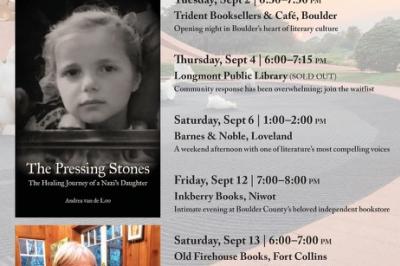 Author talk with Andrea van de Loo, at Barnes & Noble