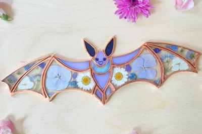 Technique Class: Pressed Flowers in Stained Glass