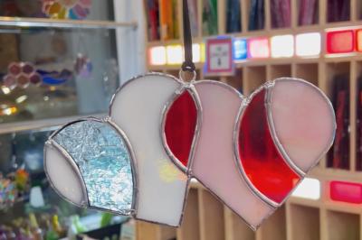Valentines Stained Glass Class