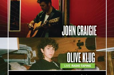 eTown Taping with John Craigie and Olive Klug