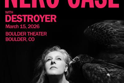 Neon Grey Midnight Green TourNeko Case with Destroyer