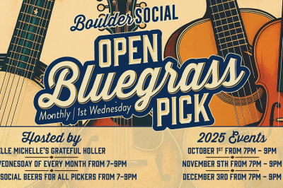 Open Bluegrass Pick at Boulder Social