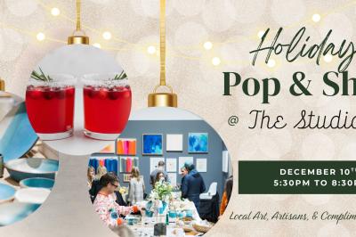 The Studio Holiday Market Pop & Shop