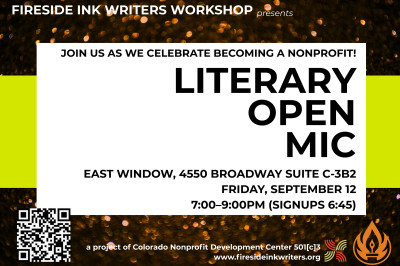 Literary Open Mic & Nonprofit Launch Party