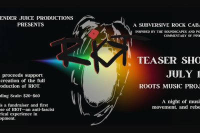 RIOT: A Subversive Rock Cabaret Fundraiser & Teaser Event