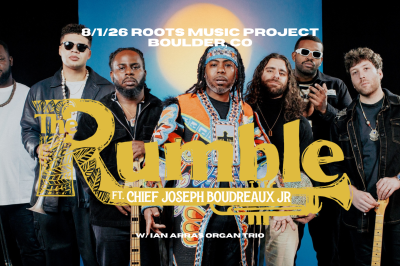 The RUMBLE Ft. Big Chief Joseph Boudreaux Jr. and Ian Arras Organ Trio