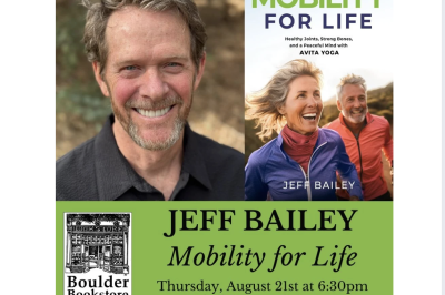Boulder Bookstore Presents: Jeff Bailey Book Tour - Mobility For Life