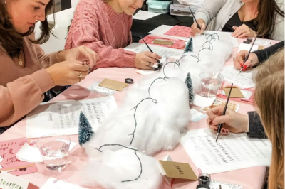 Valentine's Calligraphy Class