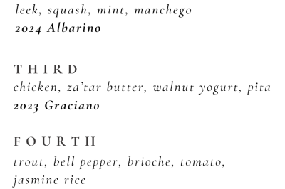 5-Course Wine Paired Event