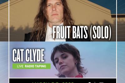 eTown Taping with Fruit Bats (solo) and Cat Clyde