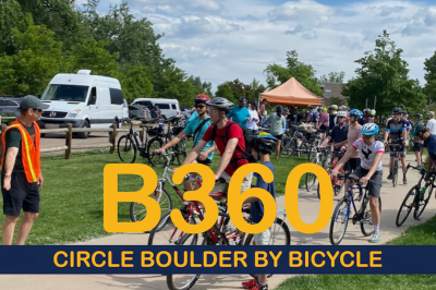 B360: Circle Boulder by Bike