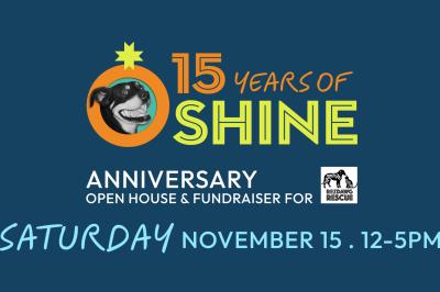 SHINE Pet Food Celebrates 15 Years in Boulder — Anniversary Open House on November 15