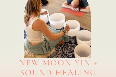 New Moon Yin Yoga + Sound Healing