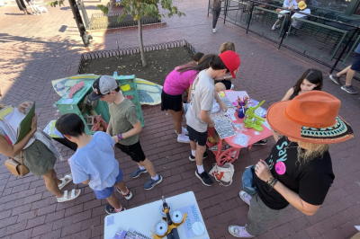 Pressing Play Mobile Art Van