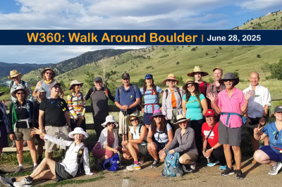 W360: Walk a Marathon Around Boulder
