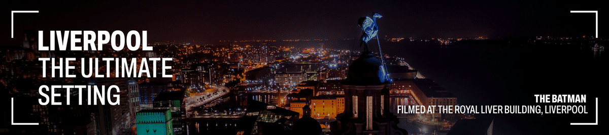 Shots of Liverpool City Region with the text 'Liverpool the Ultimate Setting' text