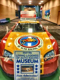 Car on display at the Living Legends of Auto Racing in Daytona Beach