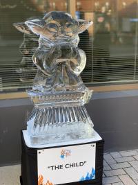 Yoda Ice Sculpture