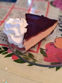photo of a slice of peanut butter chocolate pie at york street cafe in newport ky