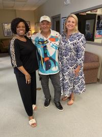 Zondra and Katie with Grayhawk Perkins