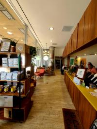 The interior of Adelitas Cafe