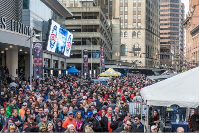 Albany Empire Football Block Party