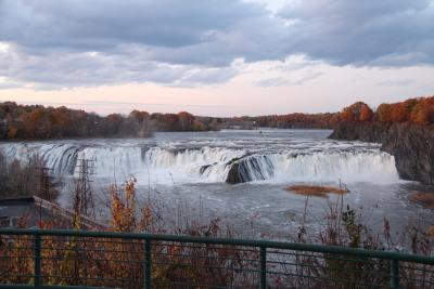 Cohoes Falls in Autumn