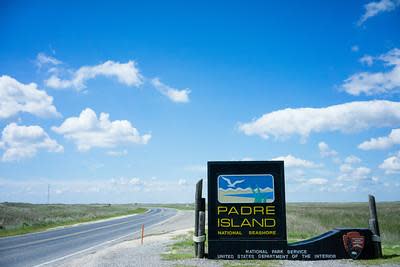 Padre Island Sign