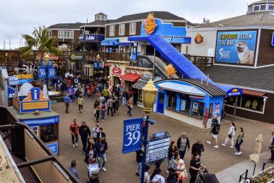 Pier 39 in Fisherman's Wharf