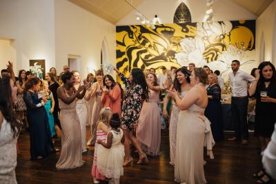 Foothills Art Center Wedding Reception