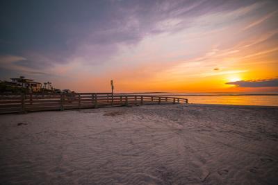 Sunrise at Gould's Inlet is an unforgettable sight on St. Simons Island, GA