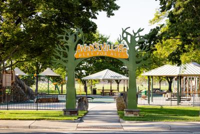 Entrance to Aven's Village Playground