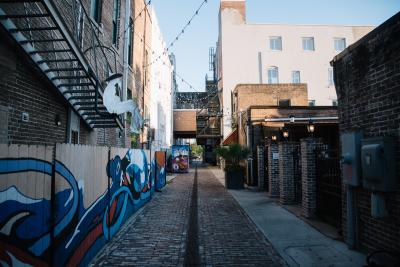 Gulfport Public Art: Fishbone Alley